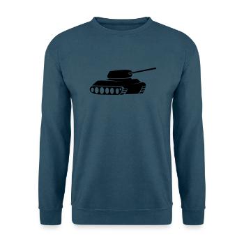 panzer - Unisex Pullover - Indigoblau - Vorne