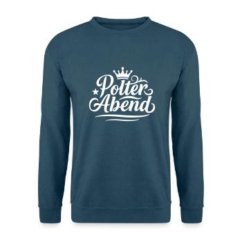 Polterabend Polterhochzeit - Unisex Pullover - Indigoblau - Vorne