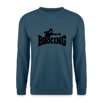 boxing I - Unisex Pullover - Indigoblau - Vorne