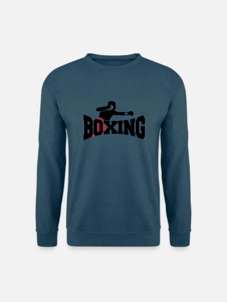 boxing II - Unisex Pullover - Indigoblau