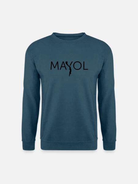 Mayol - Freediving Apnoe Legend - Unisex Pullover - Indigoblau