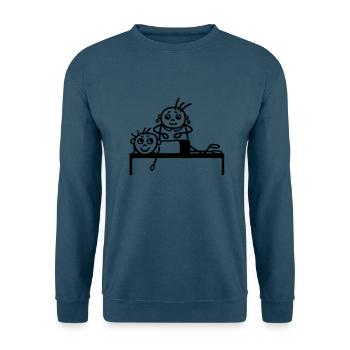 Physiotherapie - Unisex Pullover - Indigoblau - Vorne