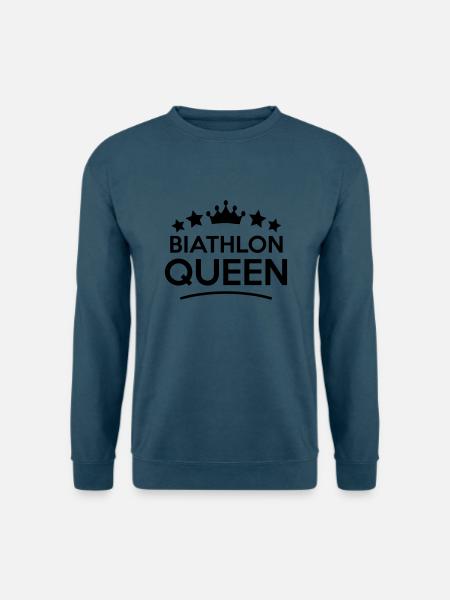 biathlon queen stars - Unisex Pullover - Indigoblau