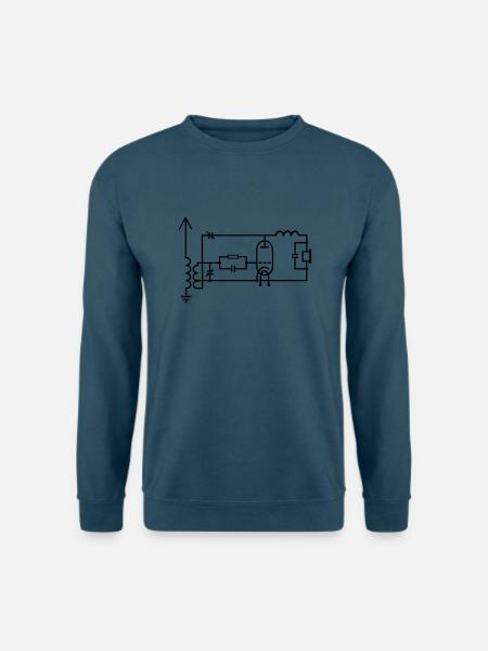 Roehrenradio1 - Unisex Pullover - Indigoblau
