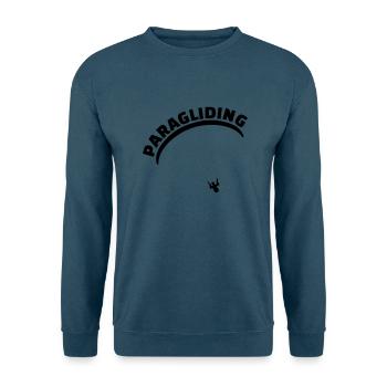 Paragliding - Unisex Pullover - Indigoblau - Vorne