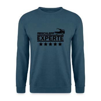 abschlepp experte - Unisex Pullover - Indigoblau - Vorne