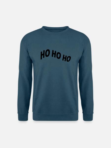 Ho Ho Ho - Unisex Pullover - Indigoblau