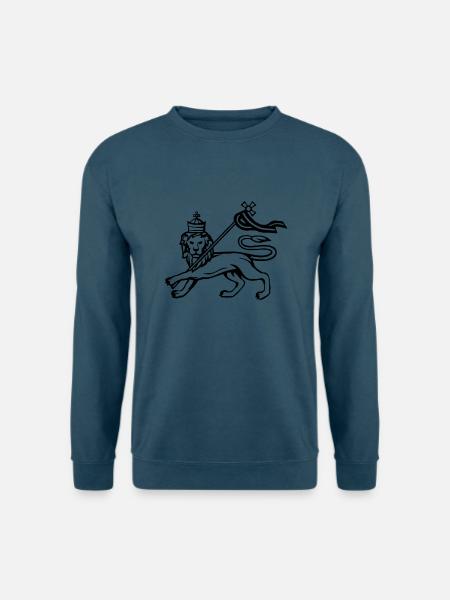 Lion of Judah - Unisex Pullover - Indigoblau
