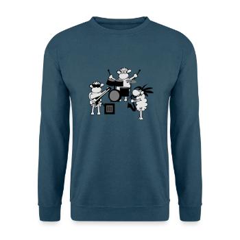 Rock music - Unisex Pullover - Indigoblau - Vorne