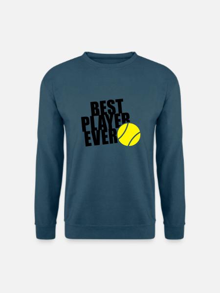BEST TENNIS PLAYER EVER 2C - Unisex Pullover - Indigoblau
