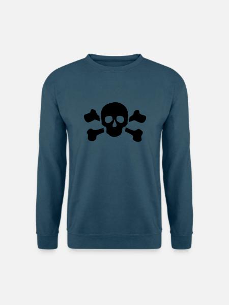 Totenkopf - Unisex Pullover - Indigoblau
