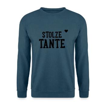 Stolze Tante - Unisex Pullover - Indigoblau - Vorne