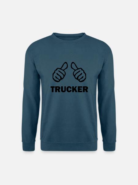 trucker - Unisex Pullover - Indigoblau