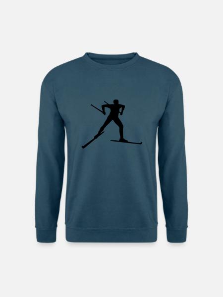 Langlauf - Unisex Pullover - Indigoblau