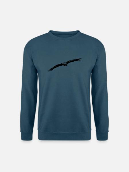 Adler - Unisex Pullover - Indigoblau