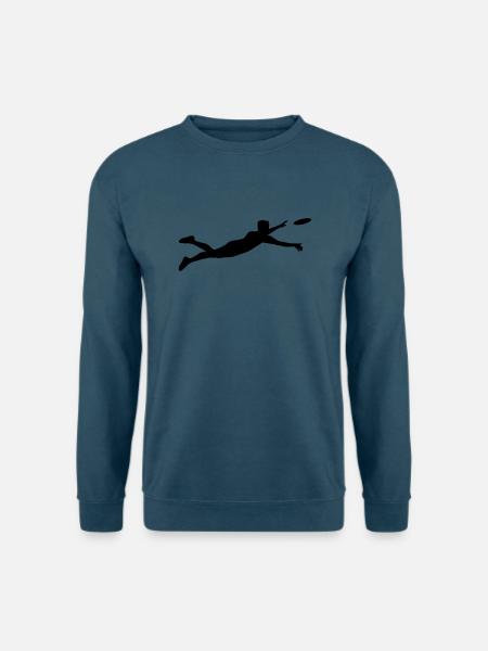 Ultimate Frisbee Player 1c - Unisex Pullover - Indigoblau