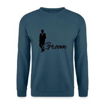 Groom - Unisex Pullover - Indigoblau - Vorne