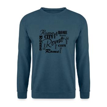 Rome - Unisex Pullover - Indigoblau - Vorne