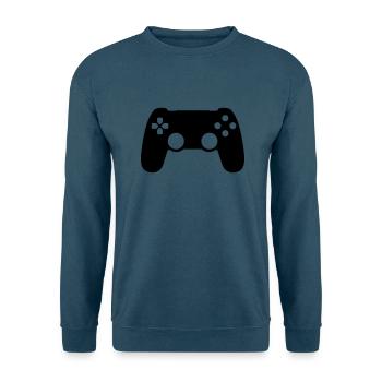 Gamepad - Unisex Pullover - Indigoblau - Vorne
