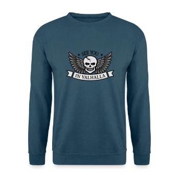 valhalla - Unisex Pullover - Indigoblau - Vorne