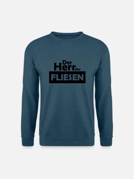 der herr der fliesen - Unisex Pullover - Indigoblau