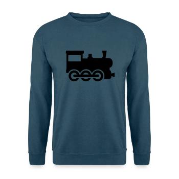 Zug - Unisex Pullover - Indigoblau - Vorne