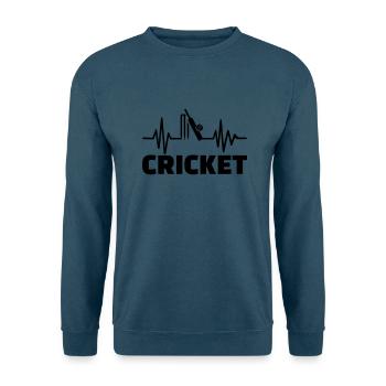 Cricket - Unisex Pullover - Indigoblau - Vorne