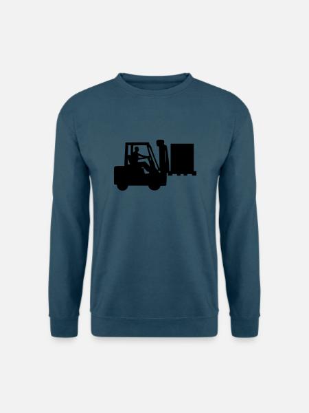 Gabelstapler - Unisex Pullover - Indigoblau