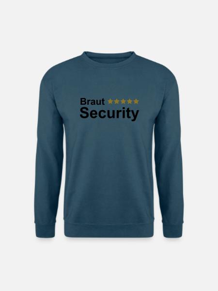 Braut Security Junggesellin Abschied - Unisex Pullover - Indigoblau