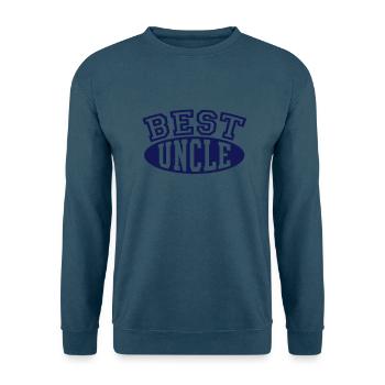 BEST UNCLE - Unisex Pullover - Indigoblau - Vorne