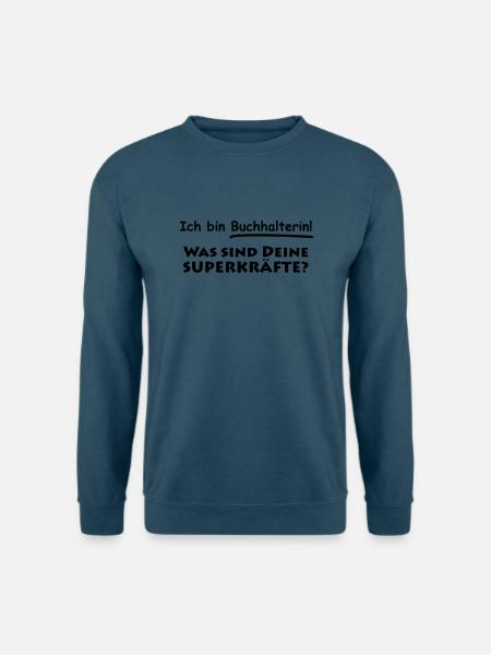 ich bin buchhalterin - Unisex Pullover - Indigoblau