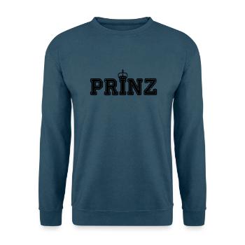 prinz - Unisex Pullover - Indigoblau - Vorne