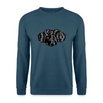 Viele Kohle Stuecke - Unisex Pullover - Indigoblau - Vorne