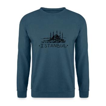 Istanbul - Unisex Pullover - Indigoblau - Vorne