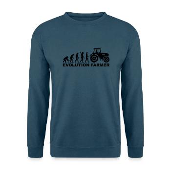 Bauer - Unisex Pullover - Indigoblau - Vorne