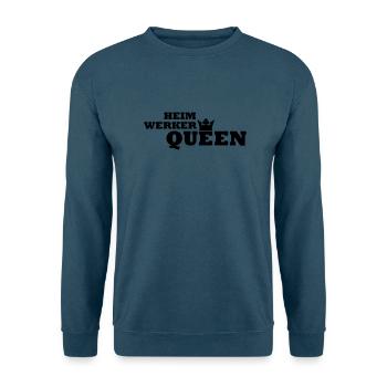 Heimwerker Queen - Unisex Pullover - Indigoblau - Vorne