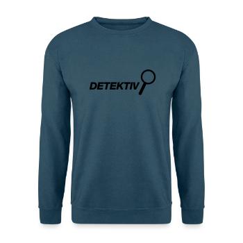 Detektiv - Unisex Pullover - Indigoblau - Vorne