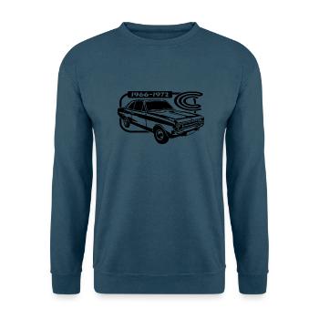 Record C 1966-1972 - Unisex Pullover - Indigoblau - Vorne