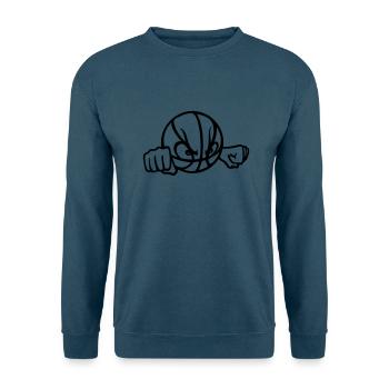 bad_basketball - Unisex Pullover - Indigoblau - Vorne