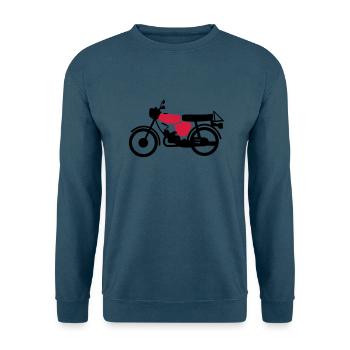 Fahrzeug - Simson S51 - Unisex Pullover - Indigoblau - Vorne