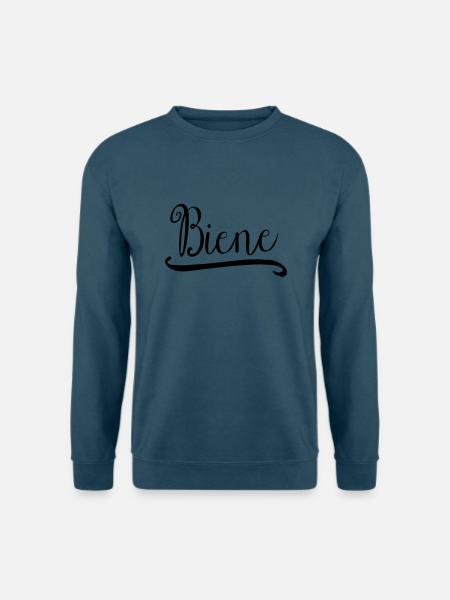 biene_1 - Unisex Pullover - Indigoblau