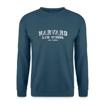 Harvard Law School ... nur ein Scherz - Unisex Pullover - Indigoblau - Vorne