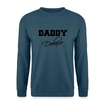Daddy Deluxe - Unisex Pullover - Indigoblau - Vorne