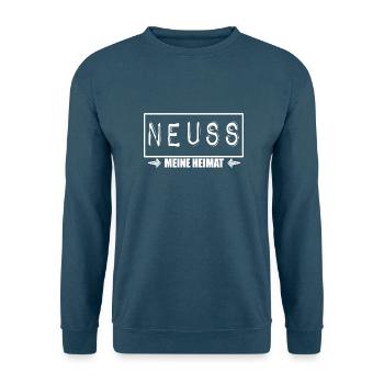 NEUSS MEINE HEIMAT - Unisex Pullover - Indigoblau - Vorne