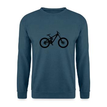 downhill - Unisex Pullover - Indigoblau - Vorne