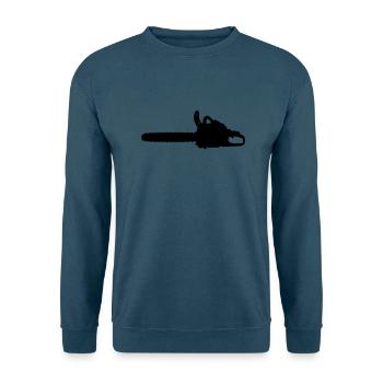 kettensage - Unisex Pullover - Indigoblau - Vorne