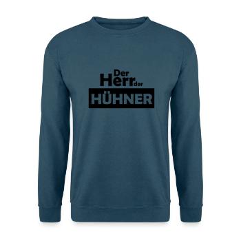 der herr der hühner - Unisex Pullover - Indigoblau - Vorne