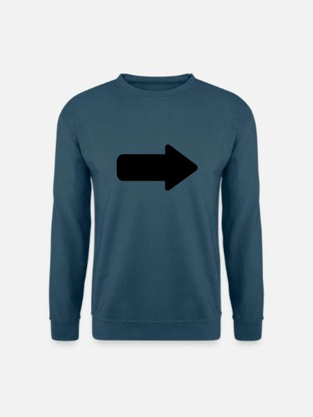 Pfeil - Unisex Pullover - Indigoblau