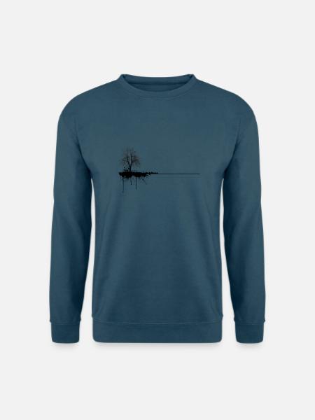 Tinten-Baum - Unisex Pullover - Indigoblau