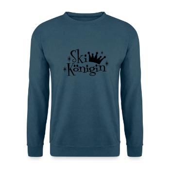 Ski Königin - Unisex Pullover - Indigoblau - Vorne
